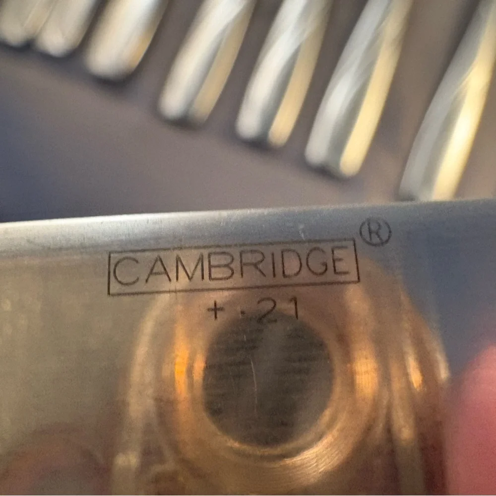 Cambridge Stainless MERCADO‎ SAND Flatware Set Of 19 *Missing 1 Dinner Fork*